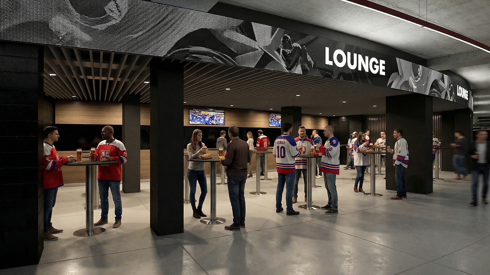 T- Mobile ARENA Interiéry