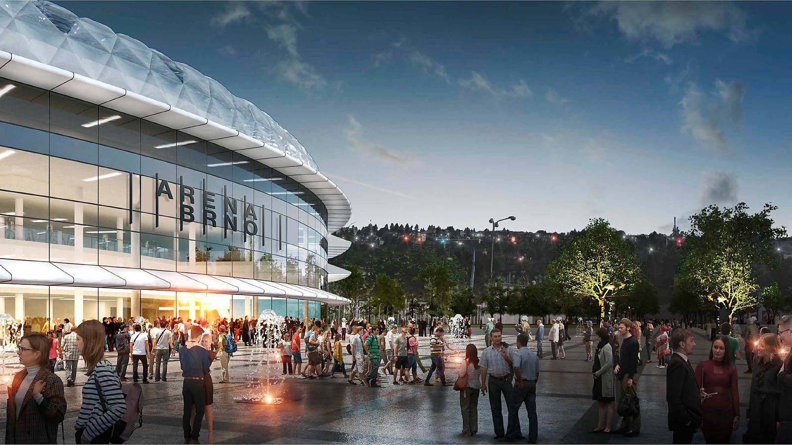 Hokejová hala pro Kometu dostala podobu, stavět chce Brno už příští rok